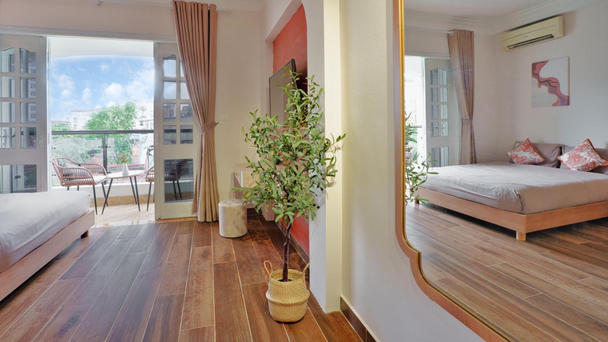 Annam Boutique Hotel-Elevator-5 Mins To Oldquarter 하노이 객실 사진